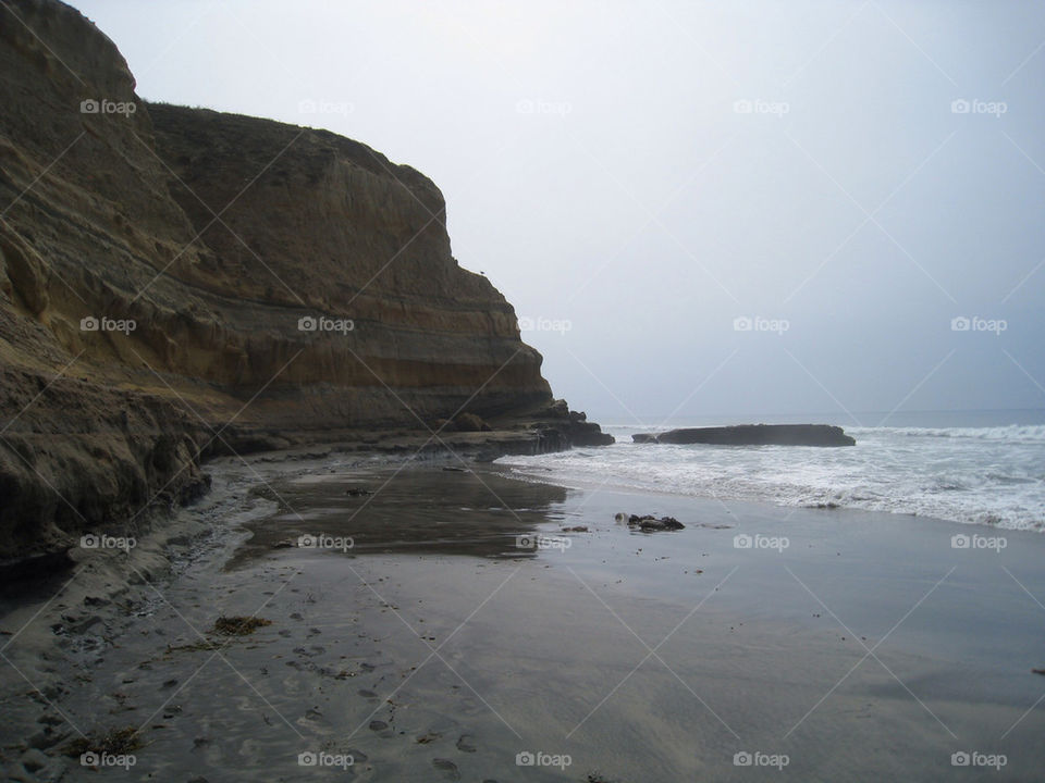 beach ocean california coastline by technotimber