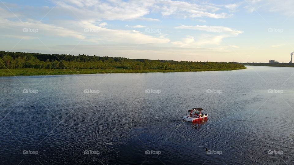 Water, Lake, No Person, River, Reflection