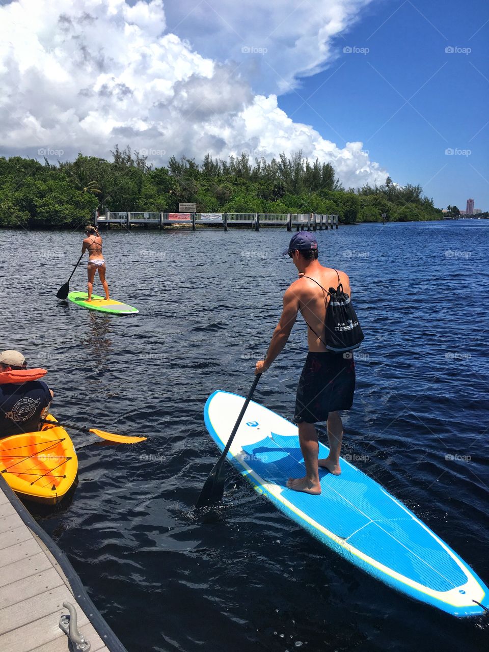 Paddleboarding 