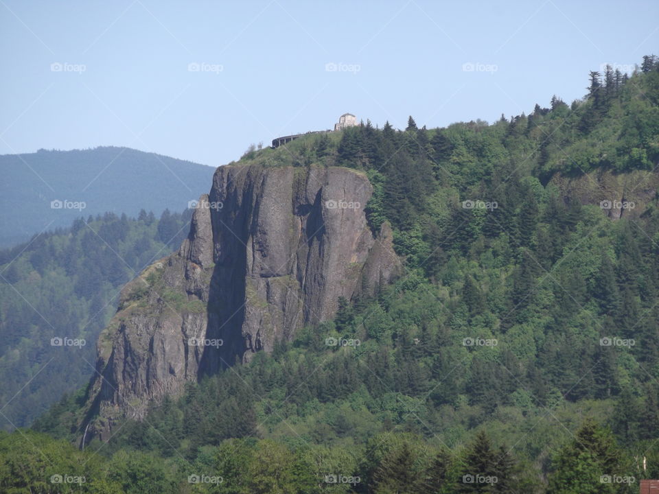 Crown point.  Columbia River Gorge