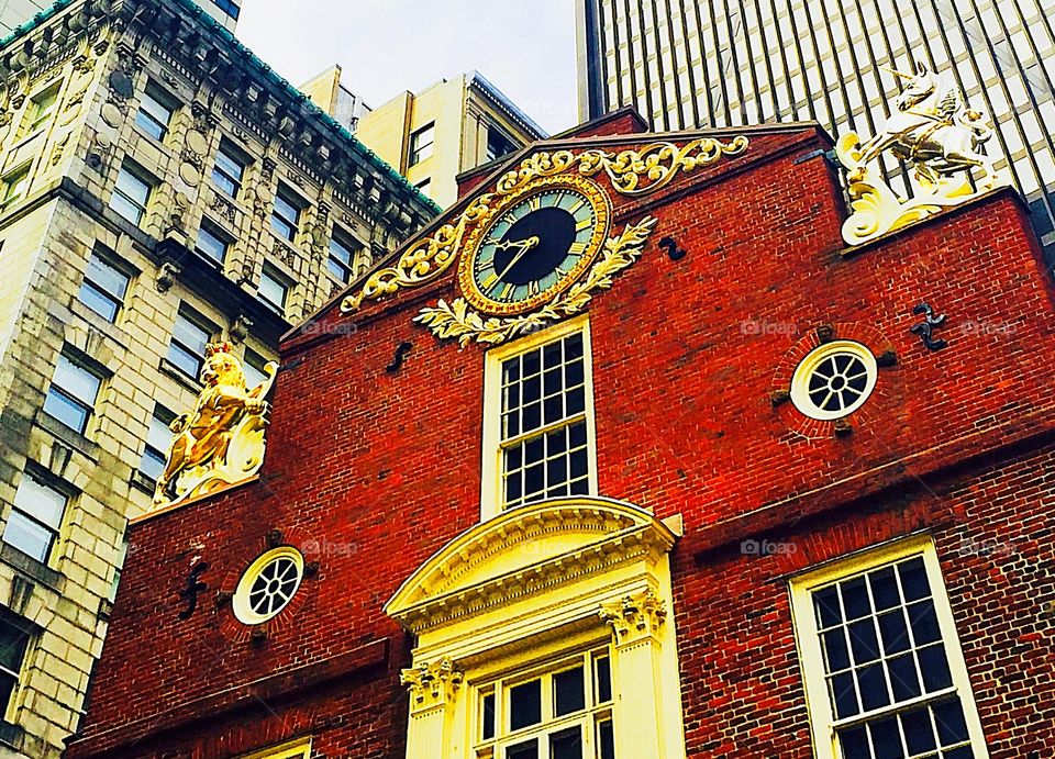 Quincy Market in Boston, Massachusetts