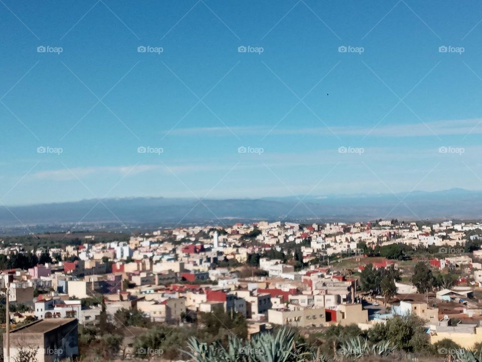 Population between the nature