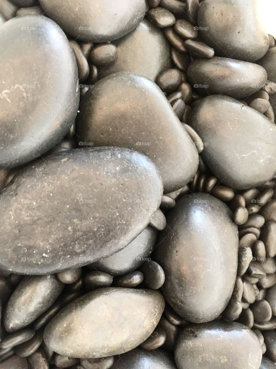 Pebbles and contrast 