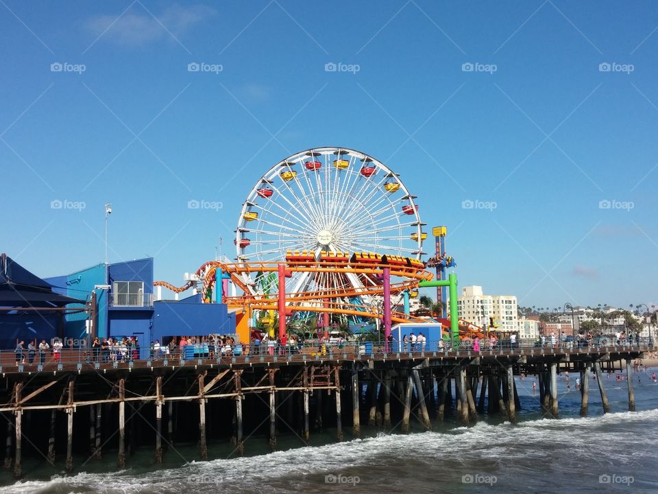 Santa Monica Pier_2. Sunday's fun day out with the family