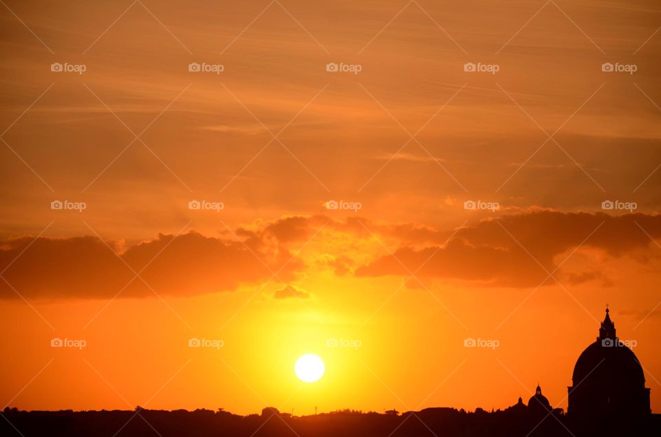 Roman sunset