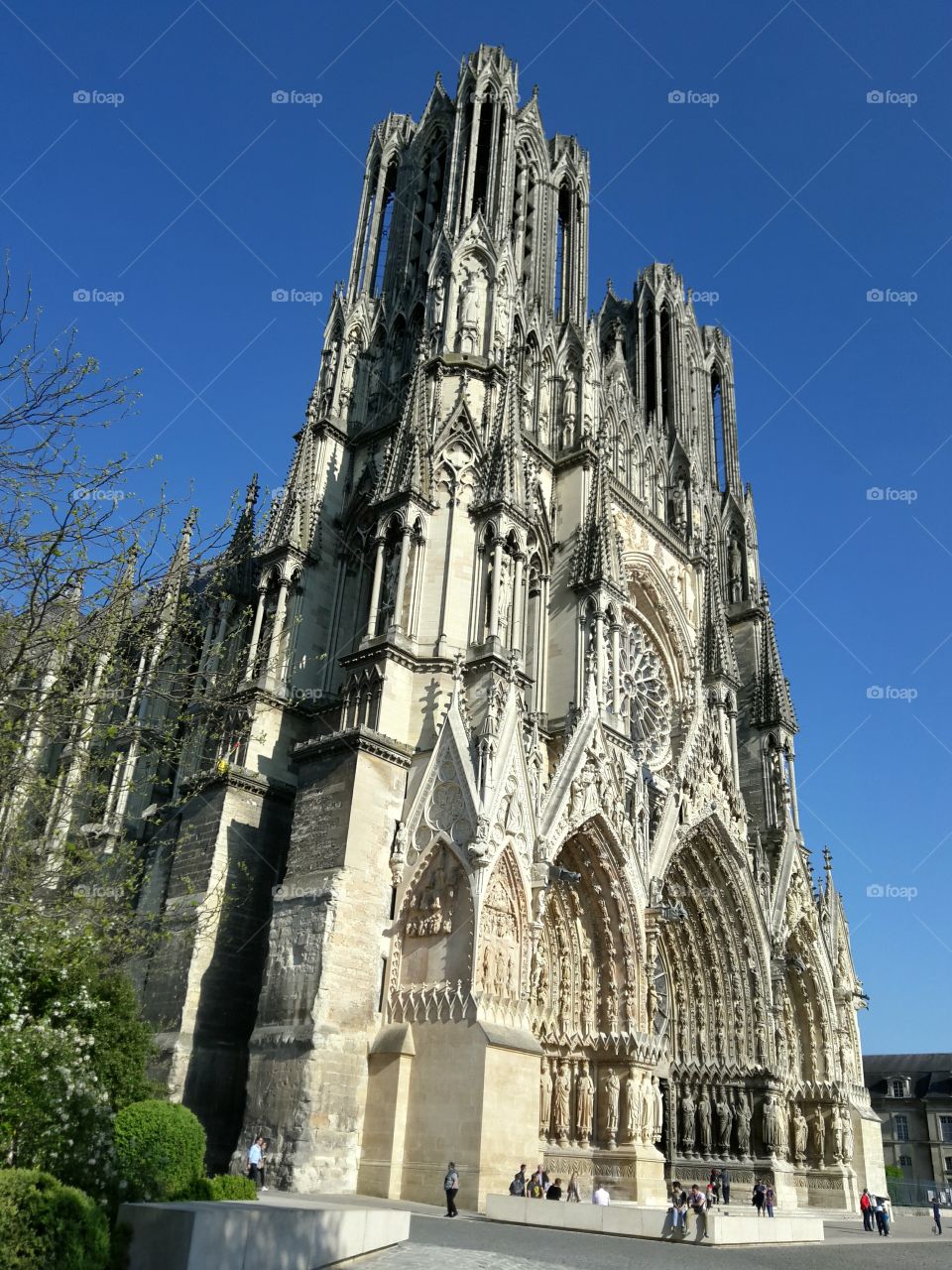 Reims church