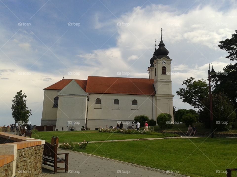 Abbey church in Tihany Balaton