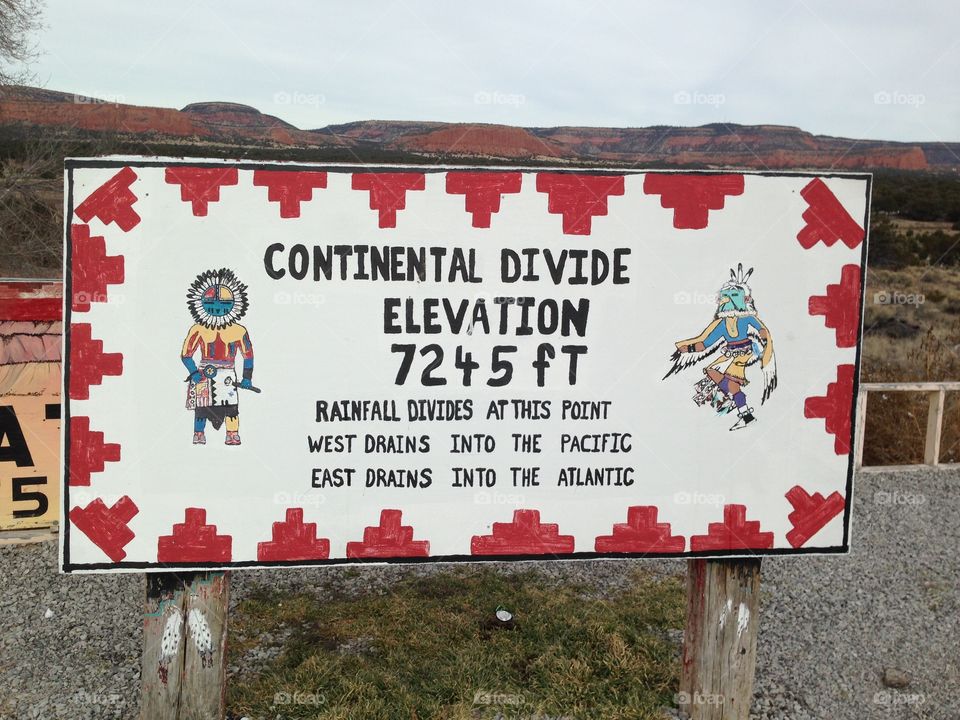 Route 66 continental divide
