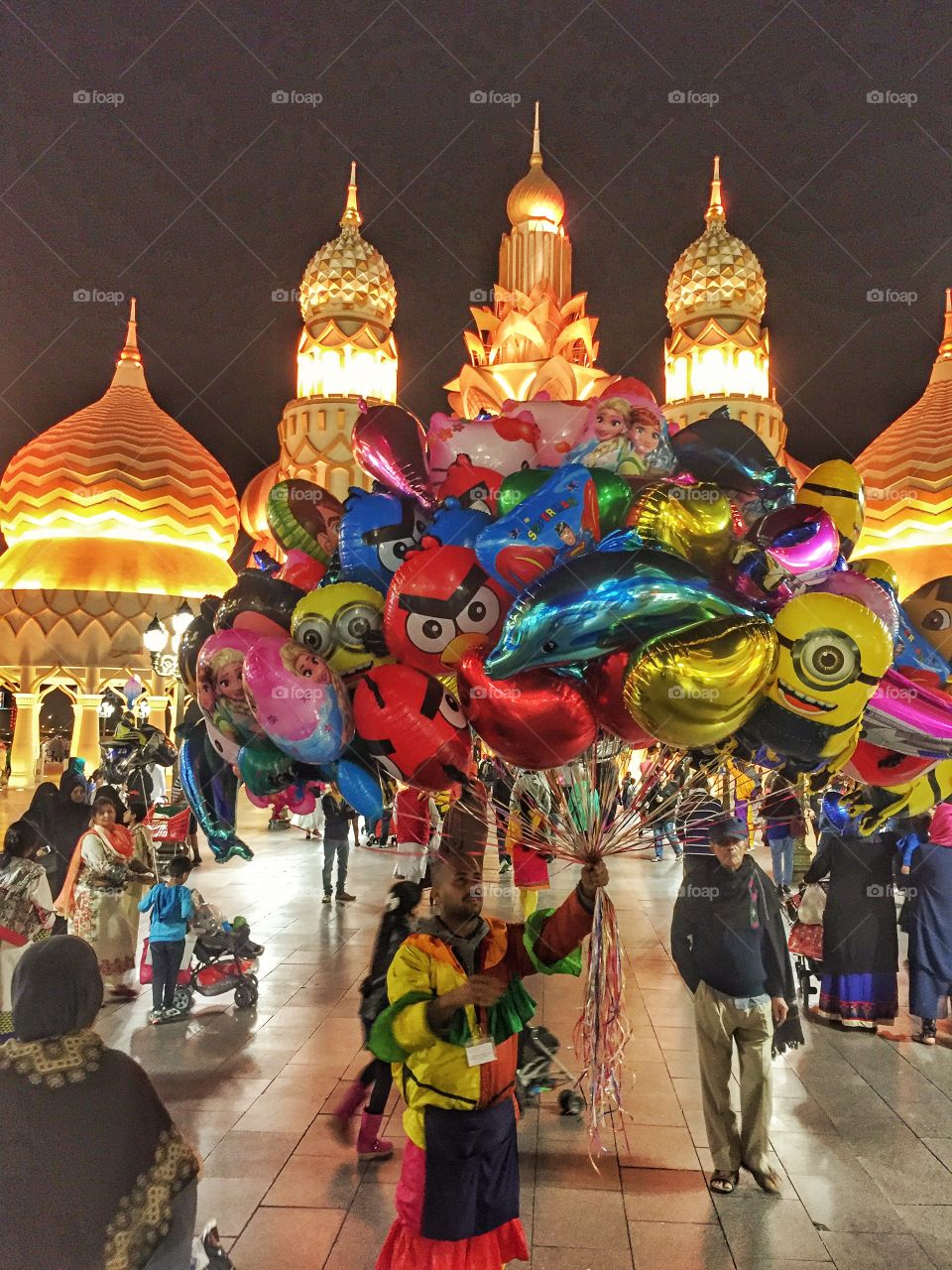 Balloon vendor 