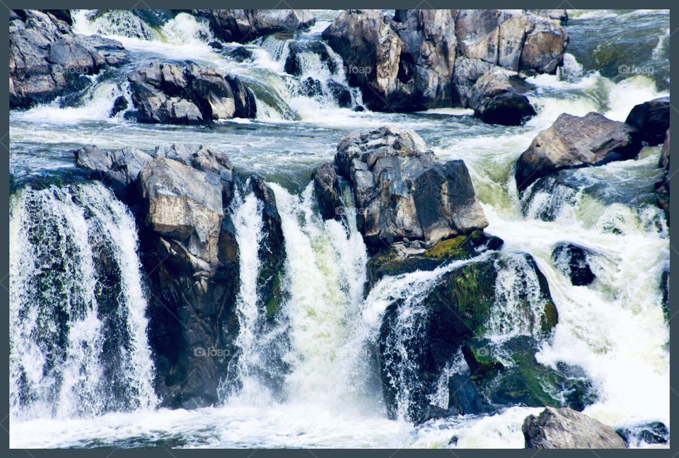 Channel your own way like a waterfall 