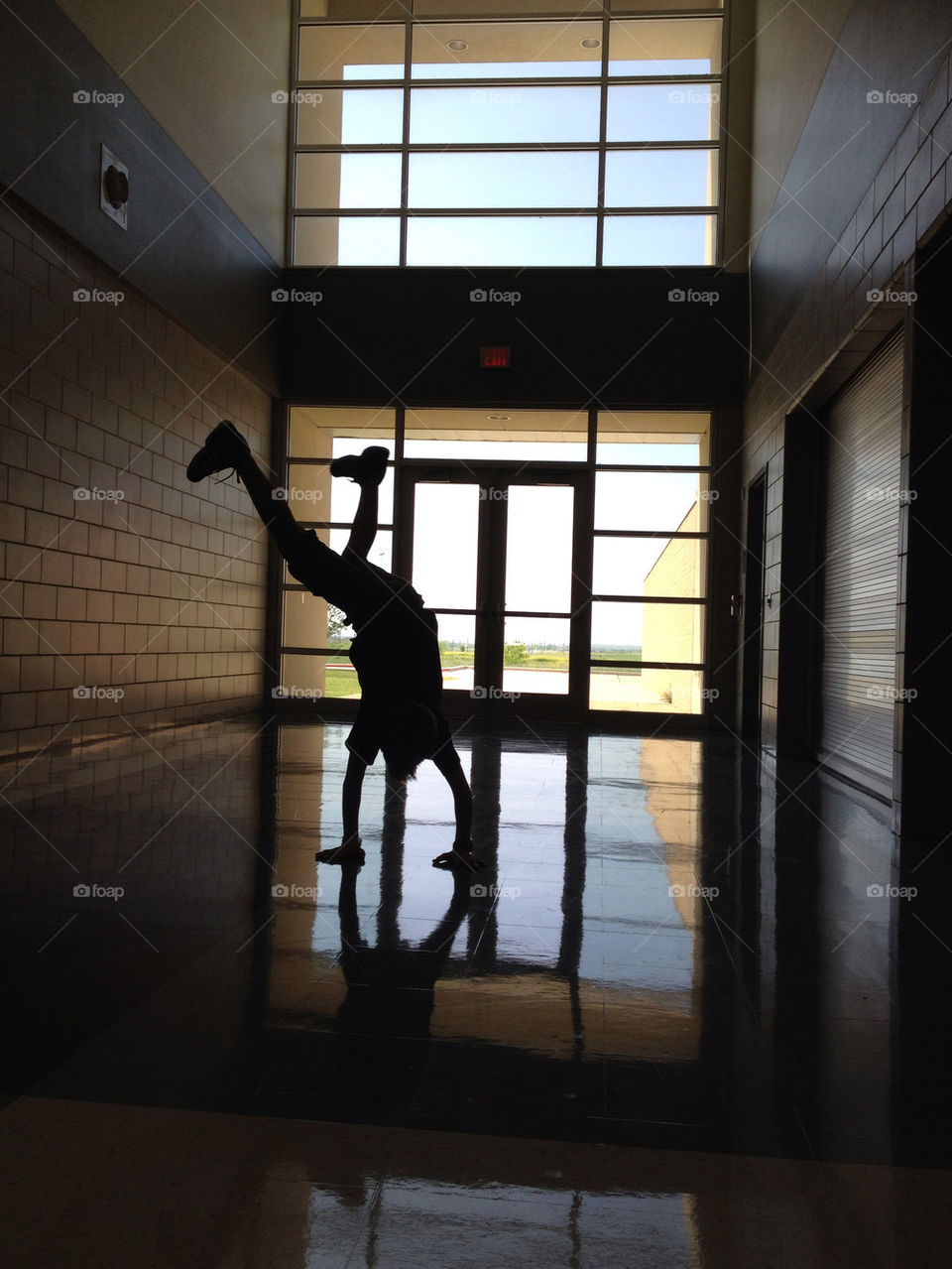 school silhouette doors tricks by lorendipity
