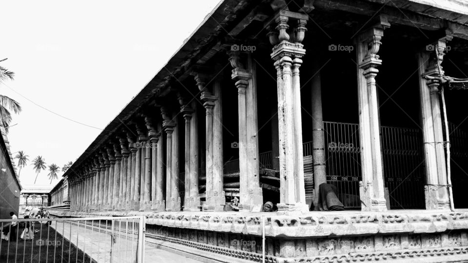 Sreerangam temple inside