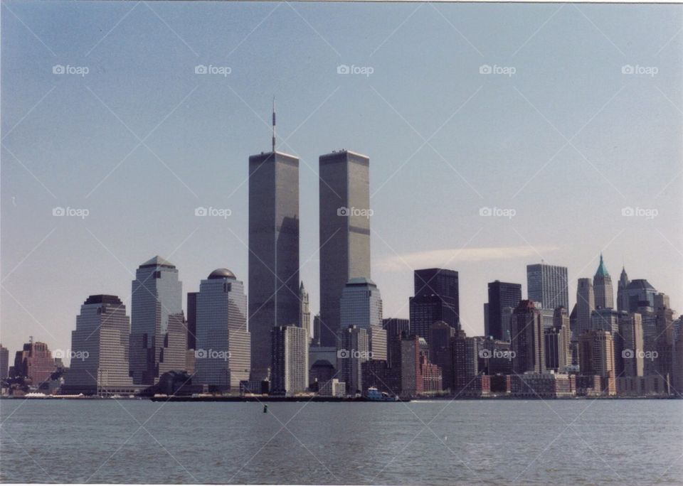 Ny skyline pre 9-11