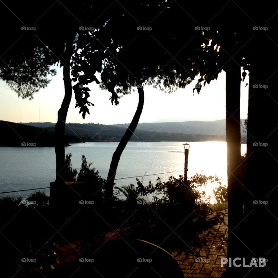 coffee lake marathonas limni by vrahidis