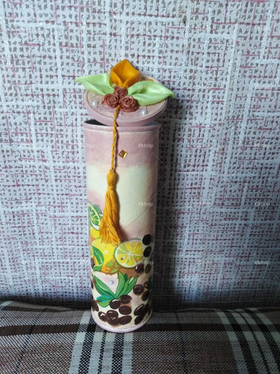 Декупаж банок