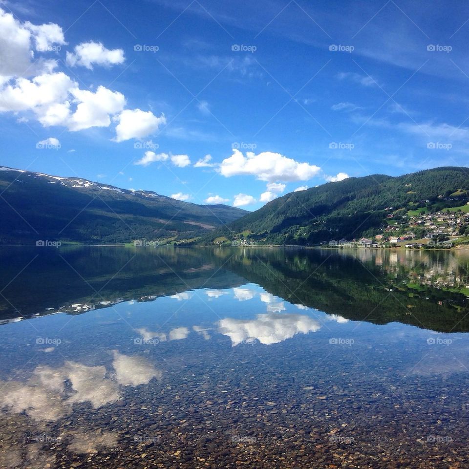 Voss, Norway in summer