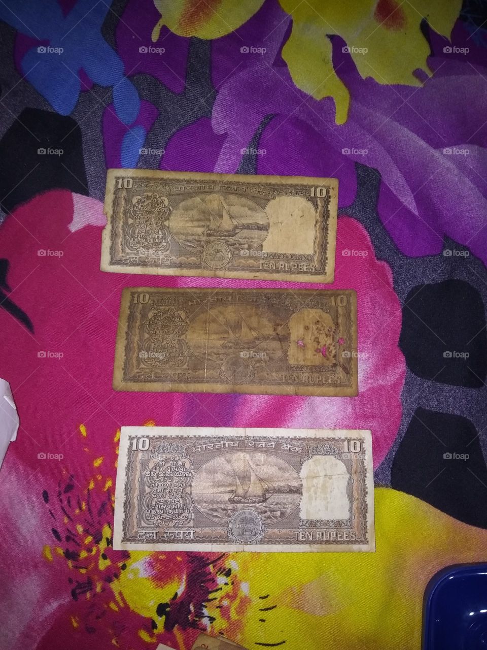 Indian old rupees