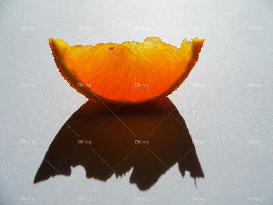 orange juice on the table