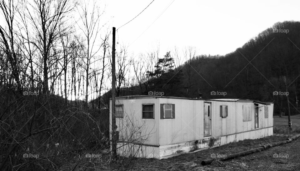 Abandoned Trailer Home