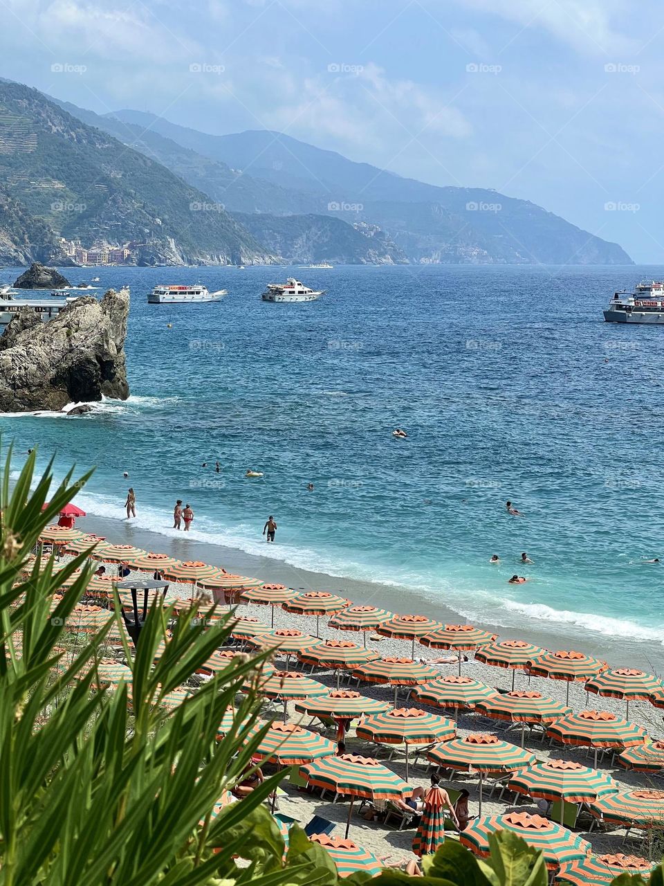 Beach umbrellas