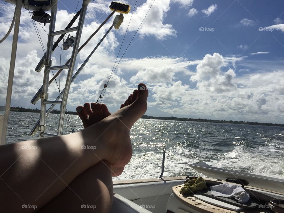 Lazy boat day