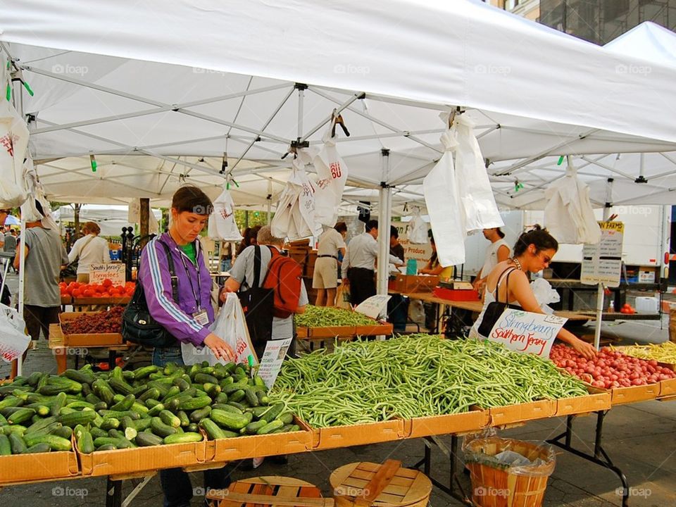 Organic market day