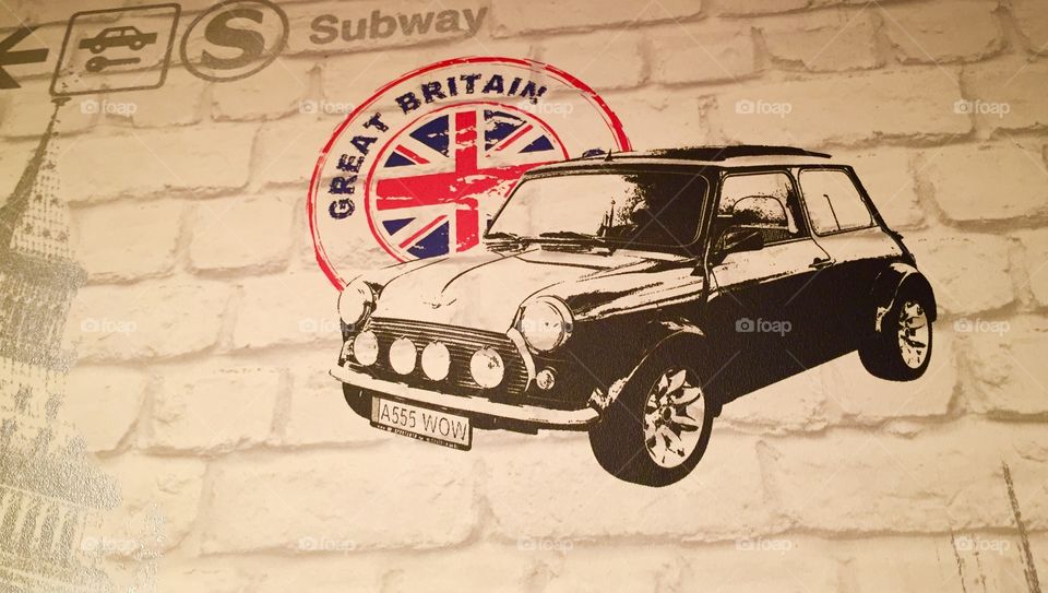 Great Britain Mini car 
