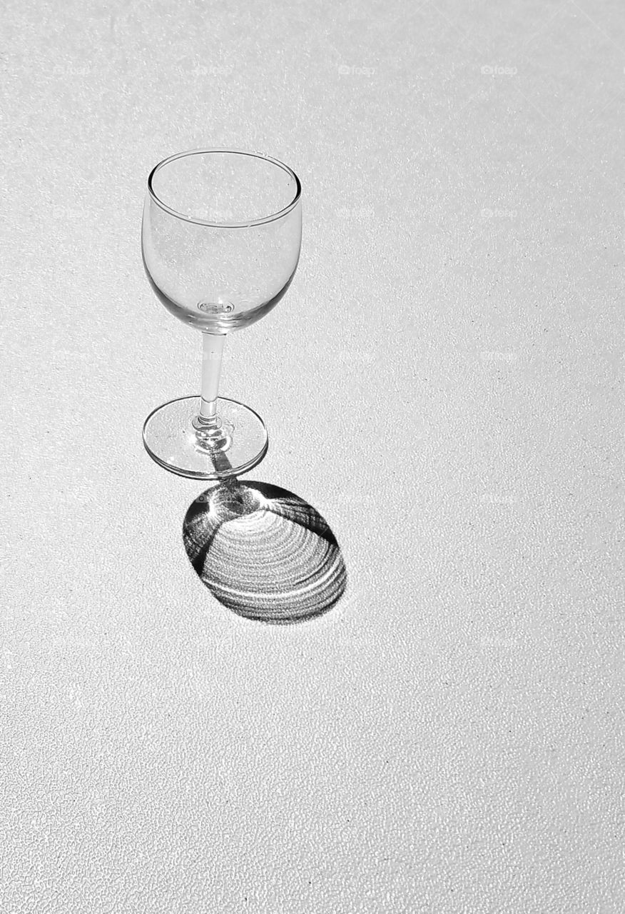 Wine Glass and Shadow