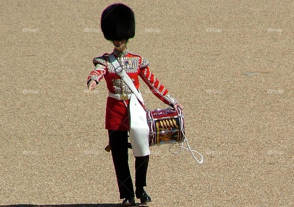 Pageant. Trooping the colour 