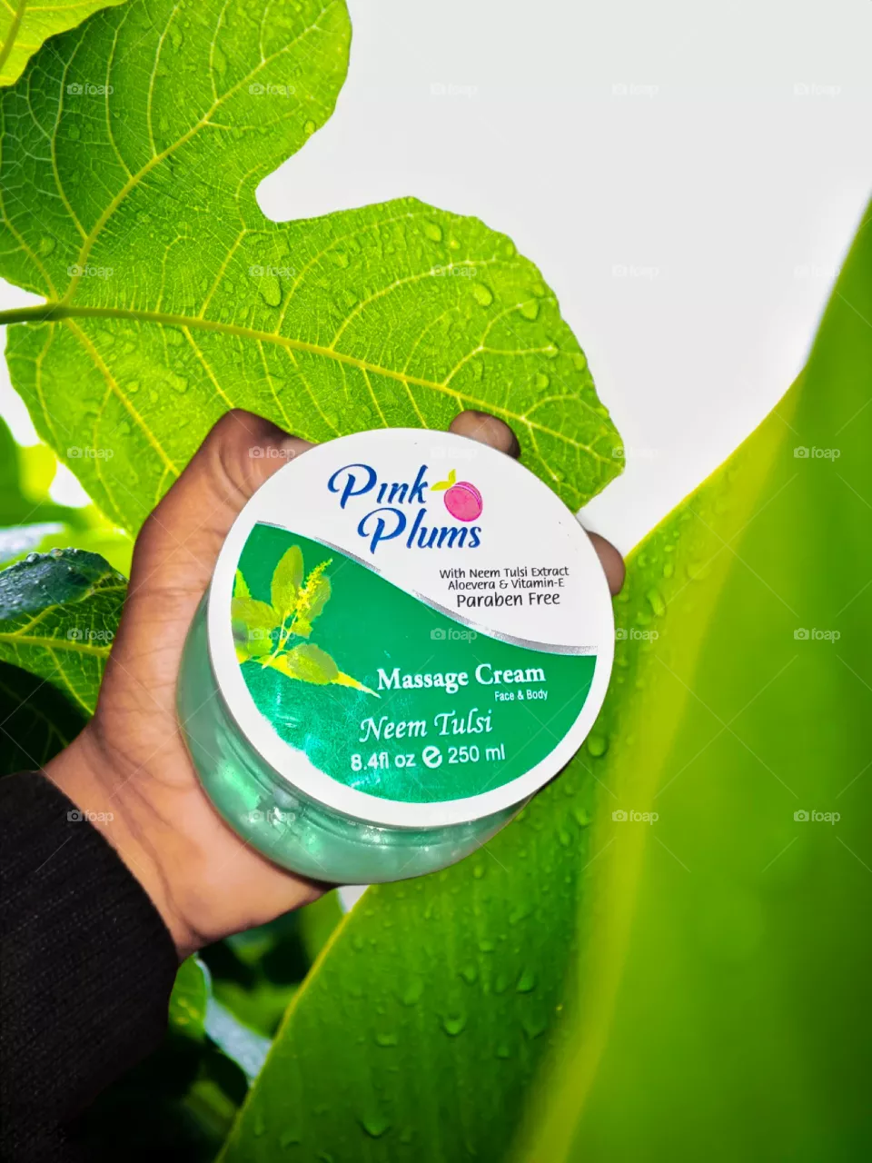 Pink plums neem tulsi cream