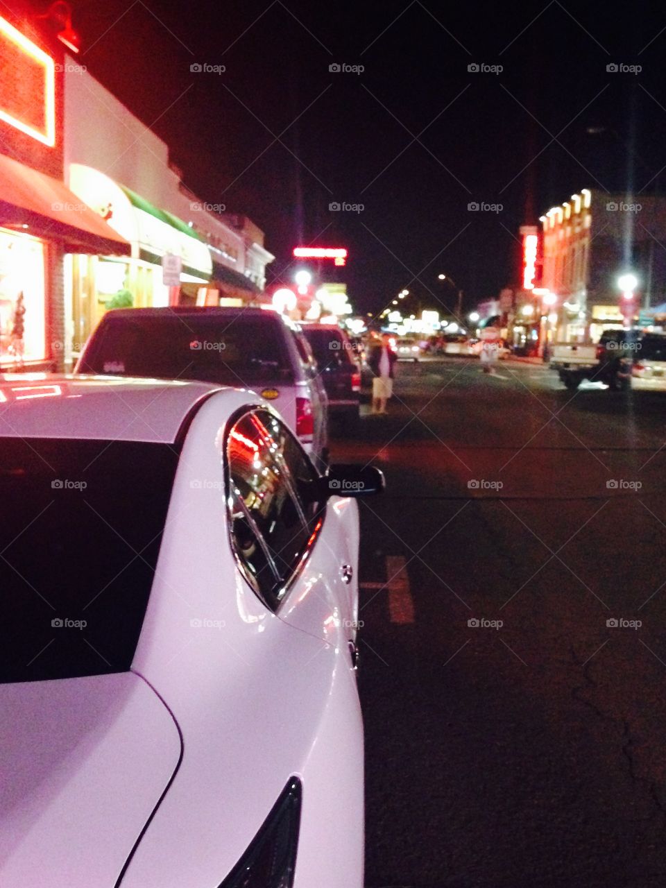 Williams,Arizona,Night atmosphere 