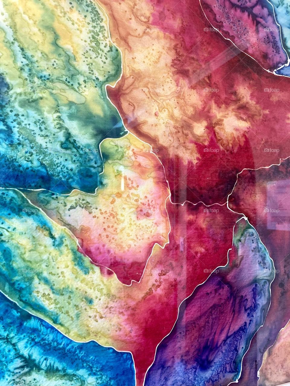 Pride colors in painting 