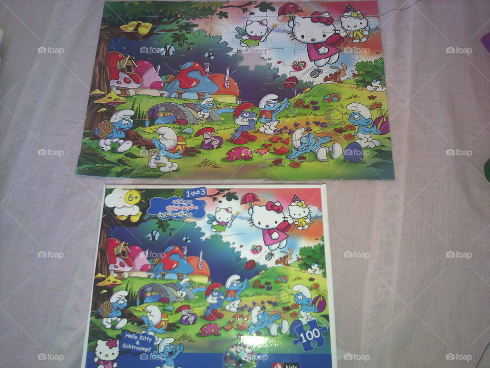 Smurfs Puzzel