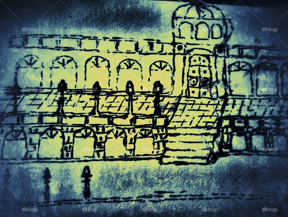 Imaginary Parisian sketch