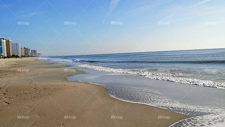 Beach walk
