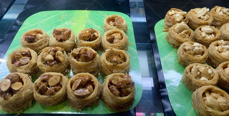 Arabic sweet ….Osh EL BulBul commonly known as Bird’s Nest