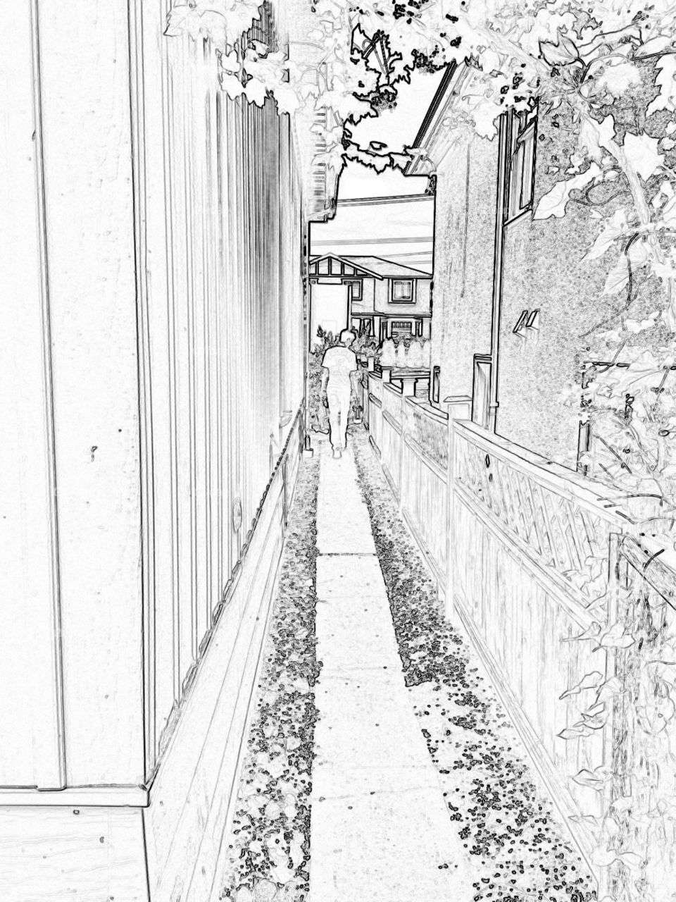 Walking - Digital Sketch 