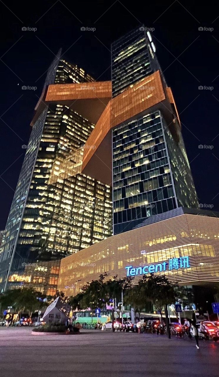 SZ Tencent building of Binhai