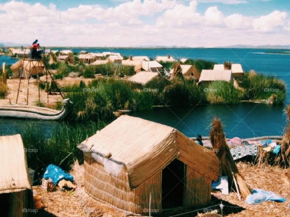 Peruvian huts