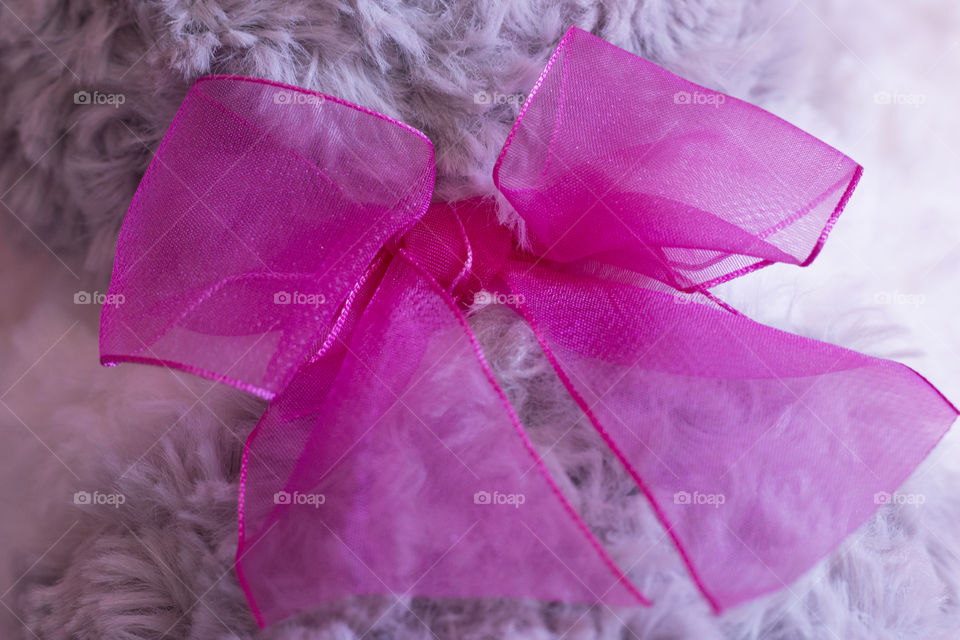 Pink bow