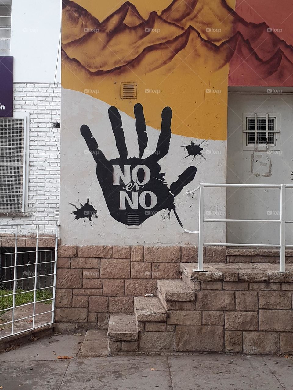 arte visual callejero. Mendoza