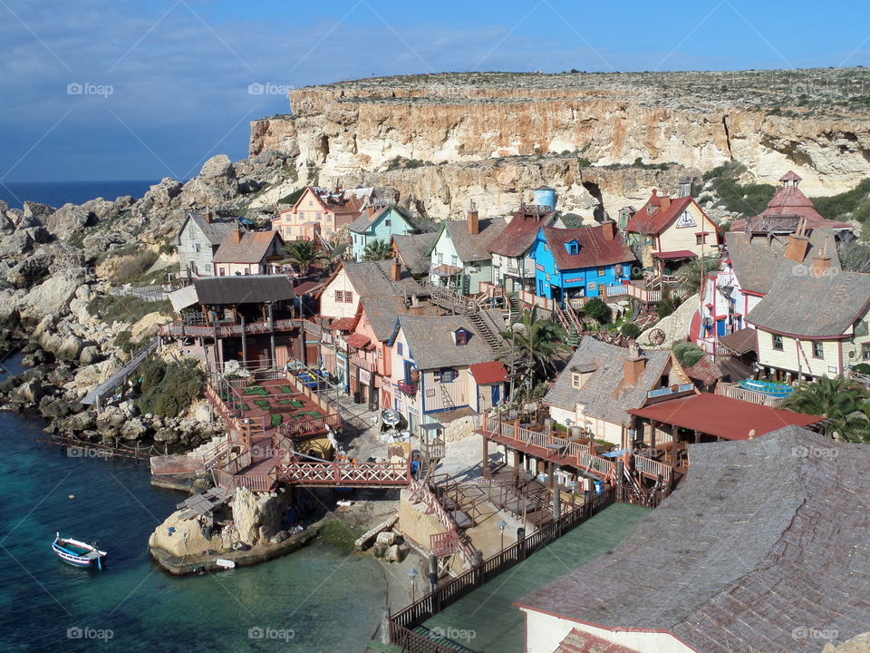 Popeye village malta. Taken jan 2015