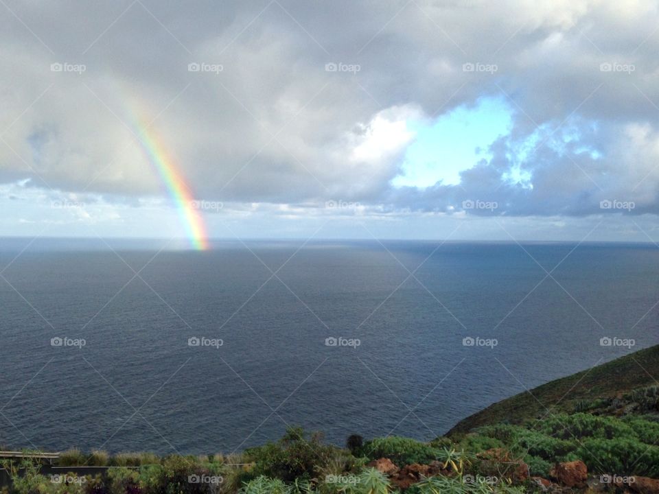 Colours getting through grey skies