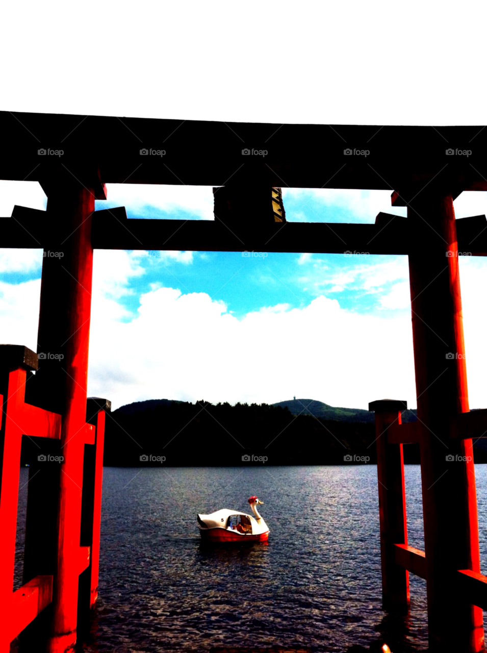 lake japan tokyo hakone by haicheezu