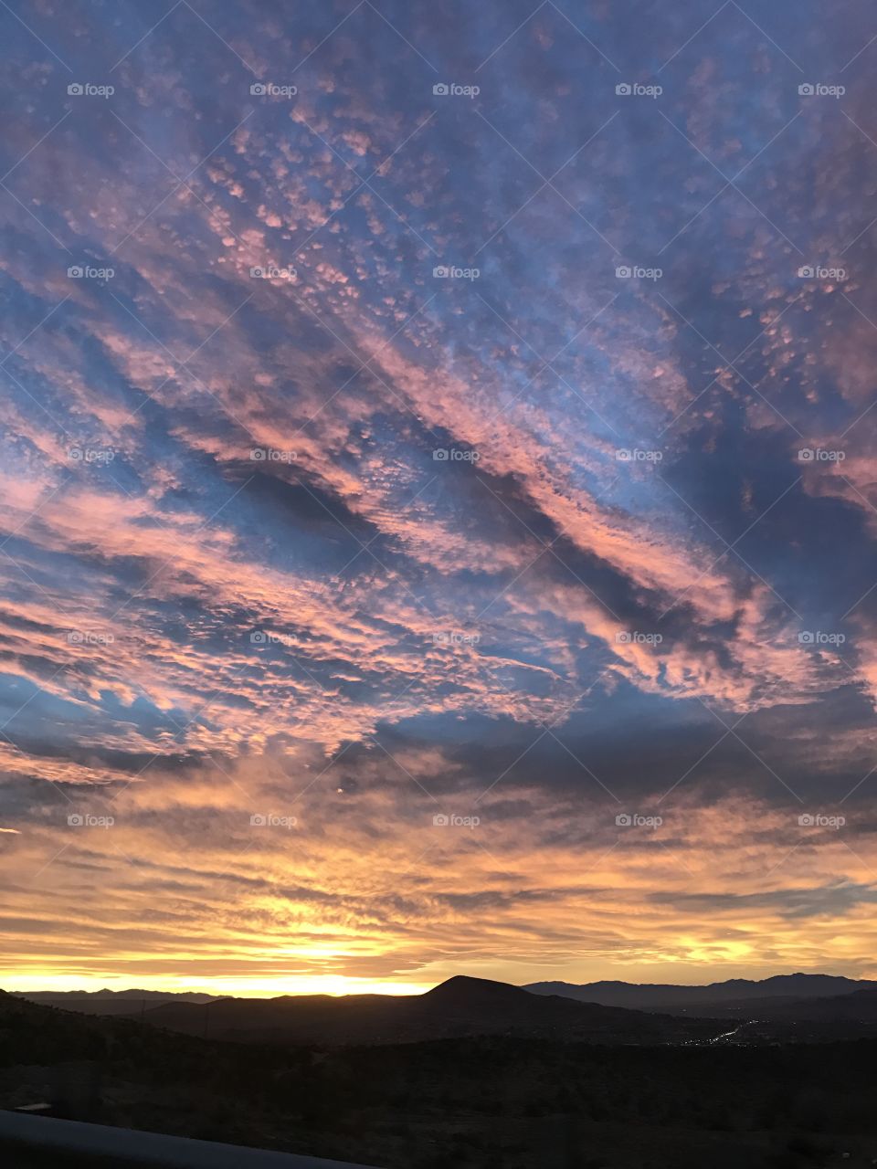 Skies over Southern Utah. 