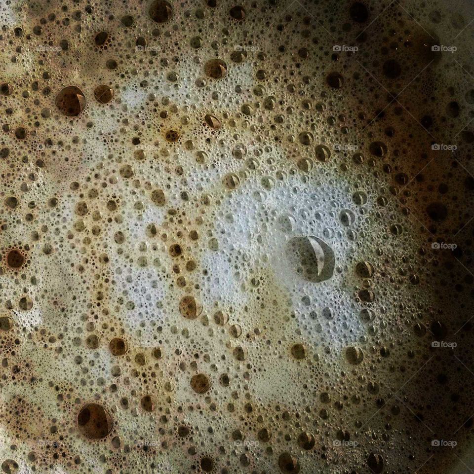 Bubble in the morning