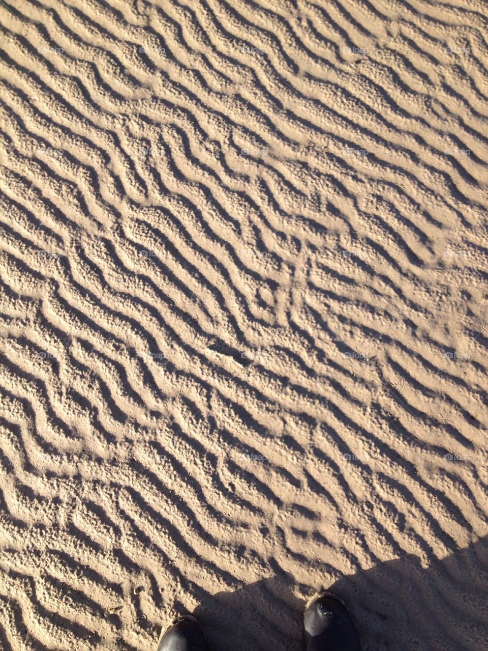 Wavy sand