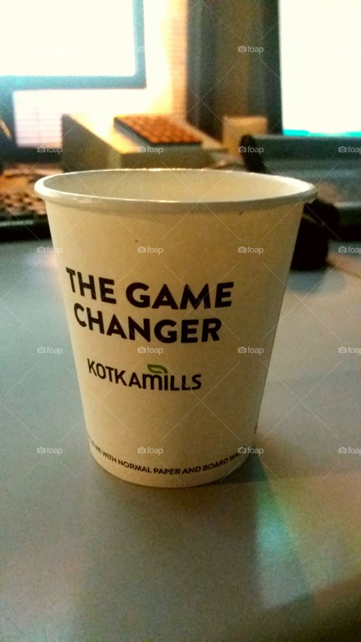 non-plastic cup from Finland
