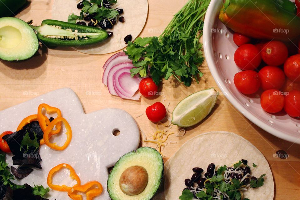 Fresh, crisp ingredients make for the perfect taco night!