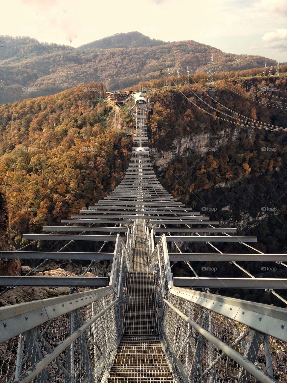 Bridge in the mountains 